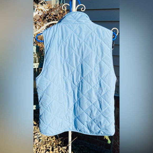 💙SkyBlueVest🦋Sz-(M) LoveTree Reversible Vest w/4 Pockets Both Sides-Runs Small⚠️ - Picture 11 of 16